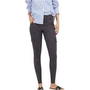 Spanx Twill Ankle Cargo Pants Size XS‎ Washed black New without Tags